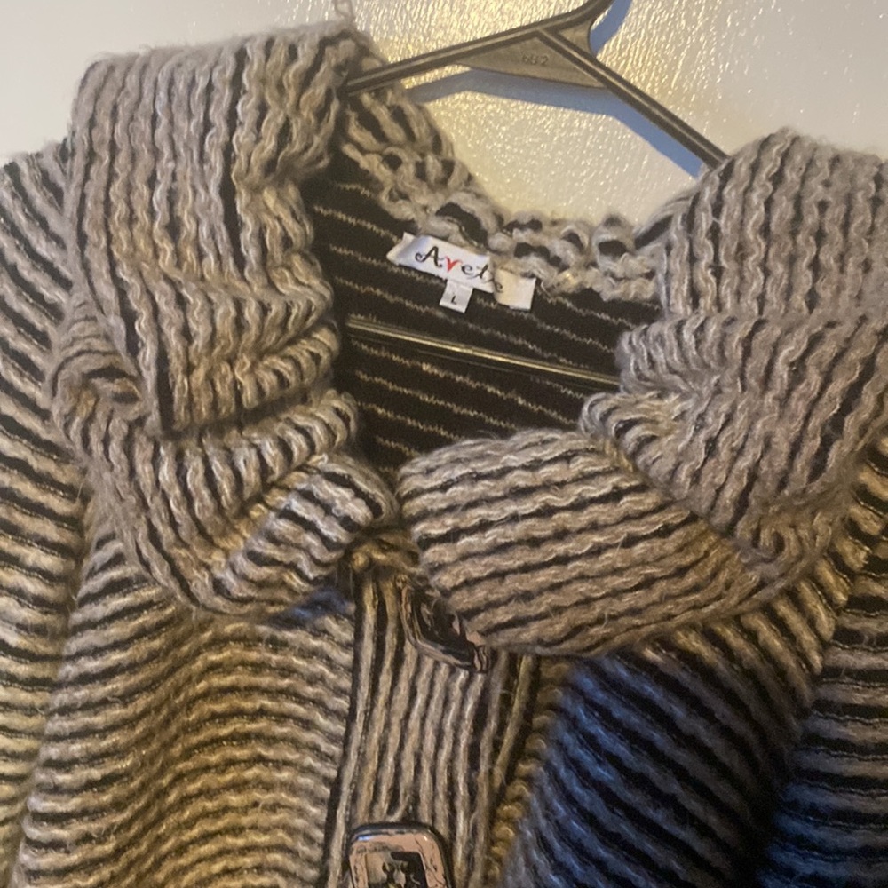 Gray Soft Light Weight Jacket - Sweater - image 4